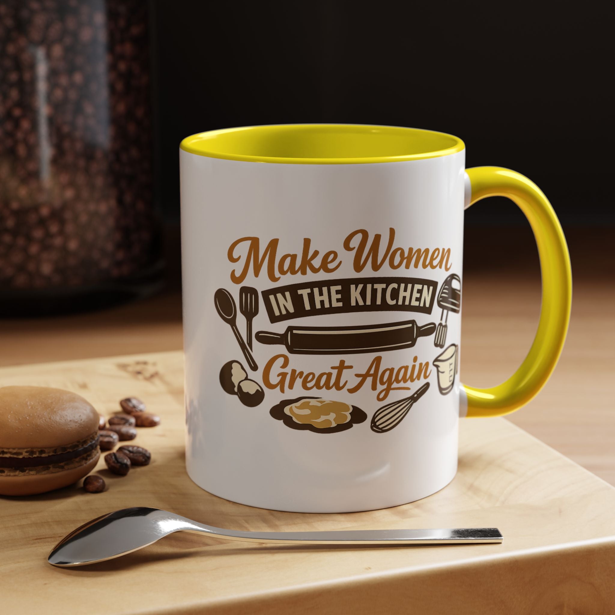 EU - Make Women IN THE KITCHEN Great Again Double-Sided Mug