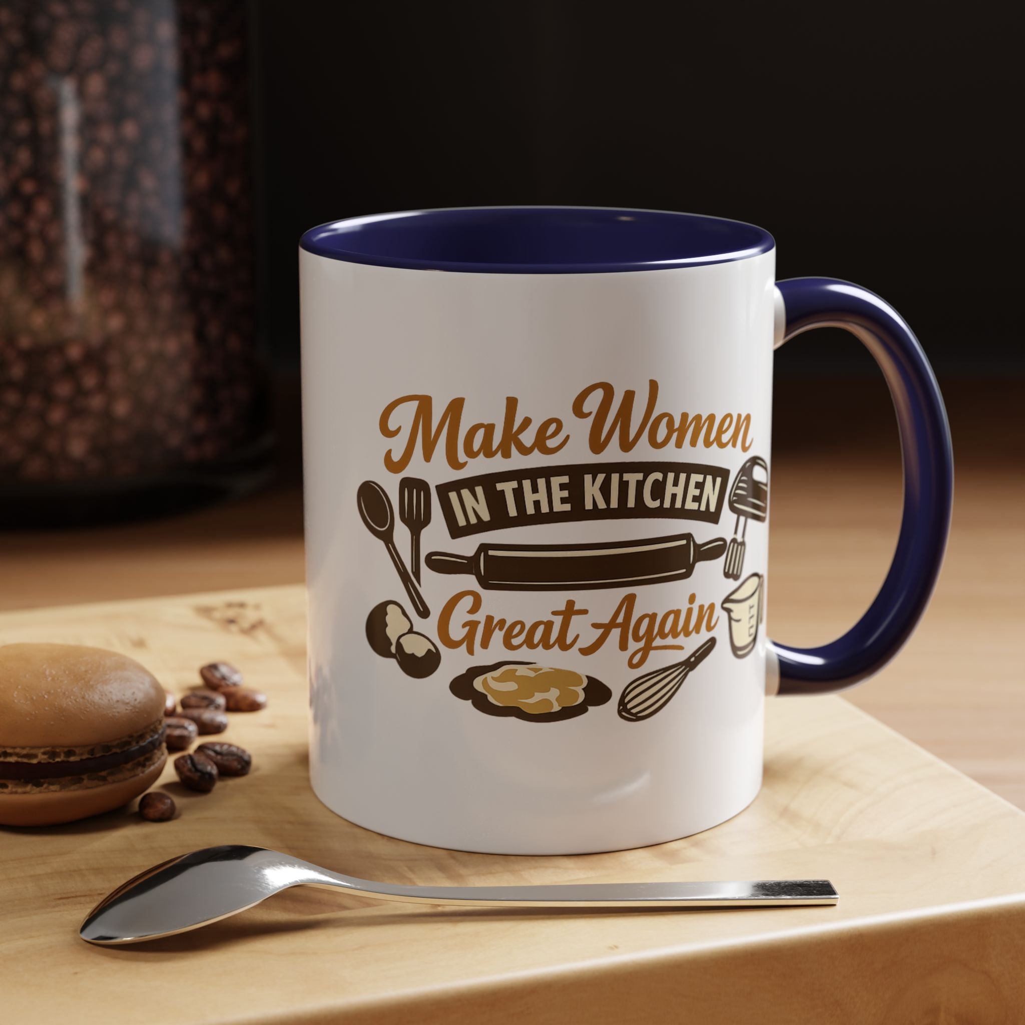 EU - Make Women IN THE KITCHEN Great Again Double-Sided Mug